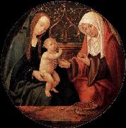 Virgin and Child with St Anne